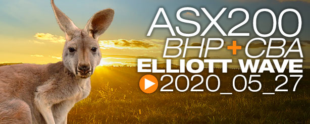 ASX200 XJO CFD Trading Elliott Wave 27 May 2020