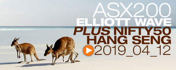 ASX200 Technical Analysis Elliott Wave 12 April 2019