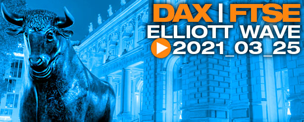 DAX 30 Elliott Wave Analysis, 25 March 2021