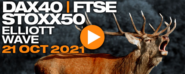 DAX 40 Index, FTSE 100 & STOXX 50 Elliott Wave Analysis 21 Oct. 2021