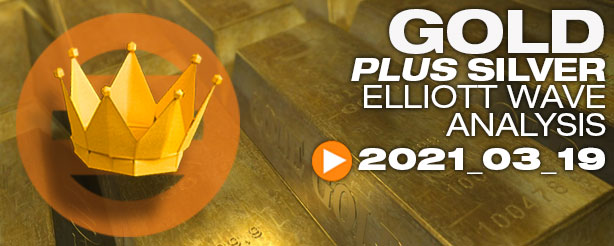 Gold Elliott Wave 19 March 2021