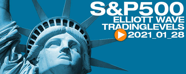 SP500, Nasdaq, AMZN, GOOG, AAPL, FB,SQ,TSLA, Technical Analysis Elliott Wave 28 Jan